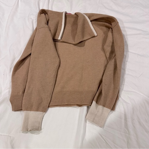 𝗕𝗥𝗢𝗗𝗜𝗘 𝗖𝗮𝘀𝗵𝗺𝗲𝗿𝗲 Pop Halfzip - Picture 5 of 7